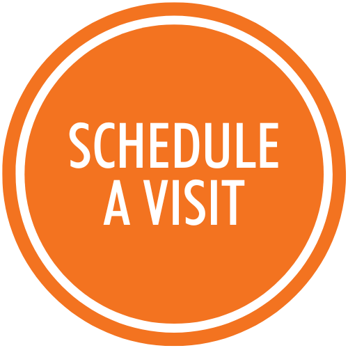Button for scheduling a visit