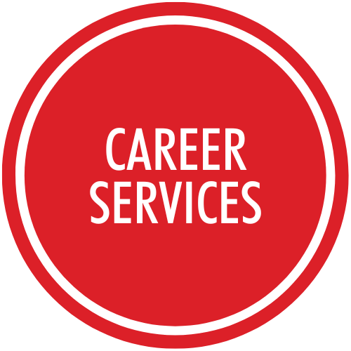 Button for Career Services information