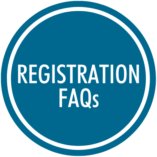 Button for registration FAQs
